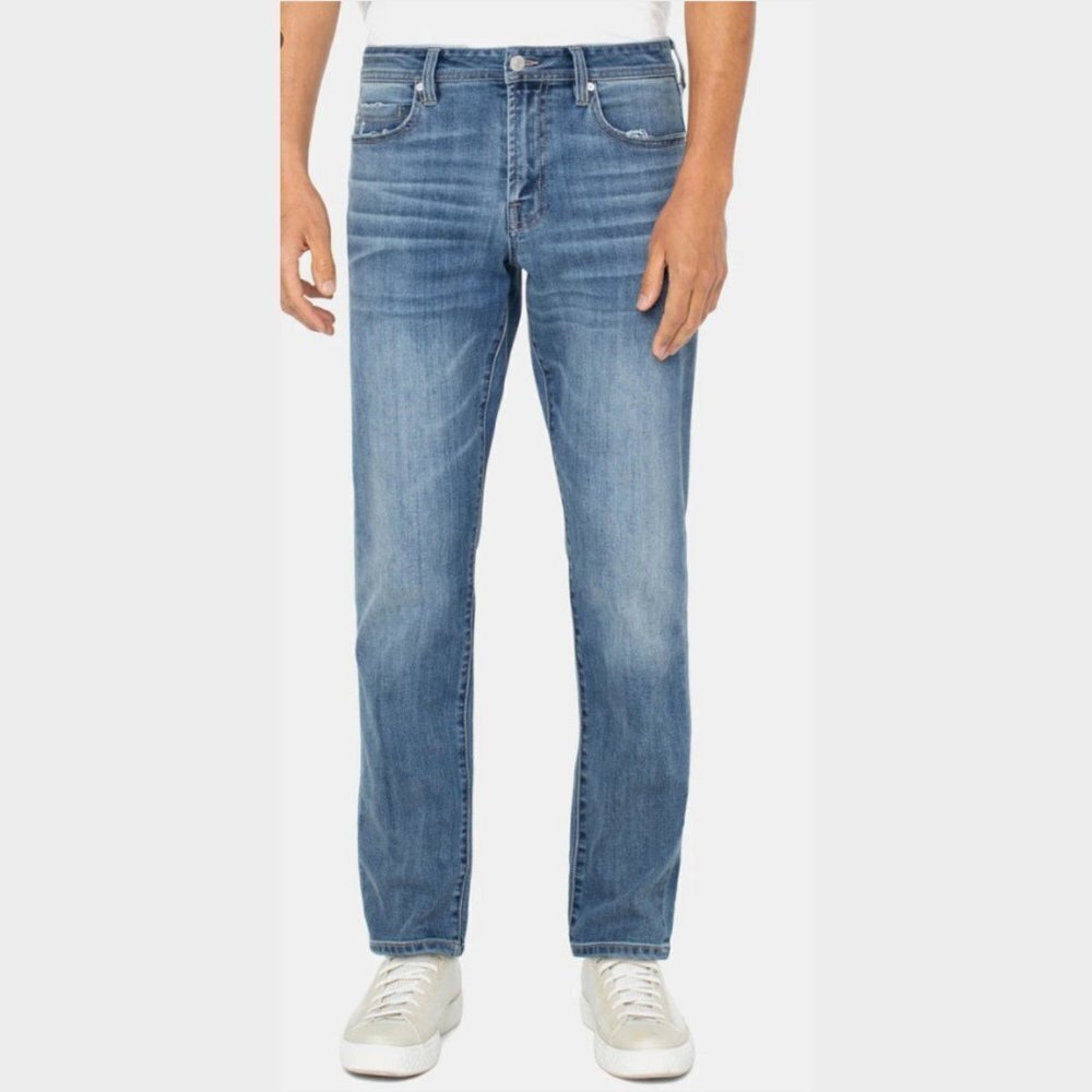 Liverpool Los Angeles Men's Regent Relaxed Straight Eco-Friendly Denim Jeans -38